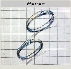 【同じ職場で出会った二人の結婚指輪実例】茨城県筑西市Ｙ様･･･制作NO27086